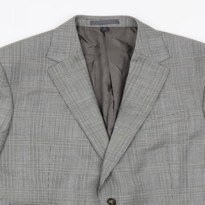 Mens UK Size 44 Marks and Spencer Regular Grey Suit Jacket