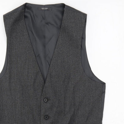 Mens UK Size 34 Marks and Spencer Regular Grey Suit Jacket