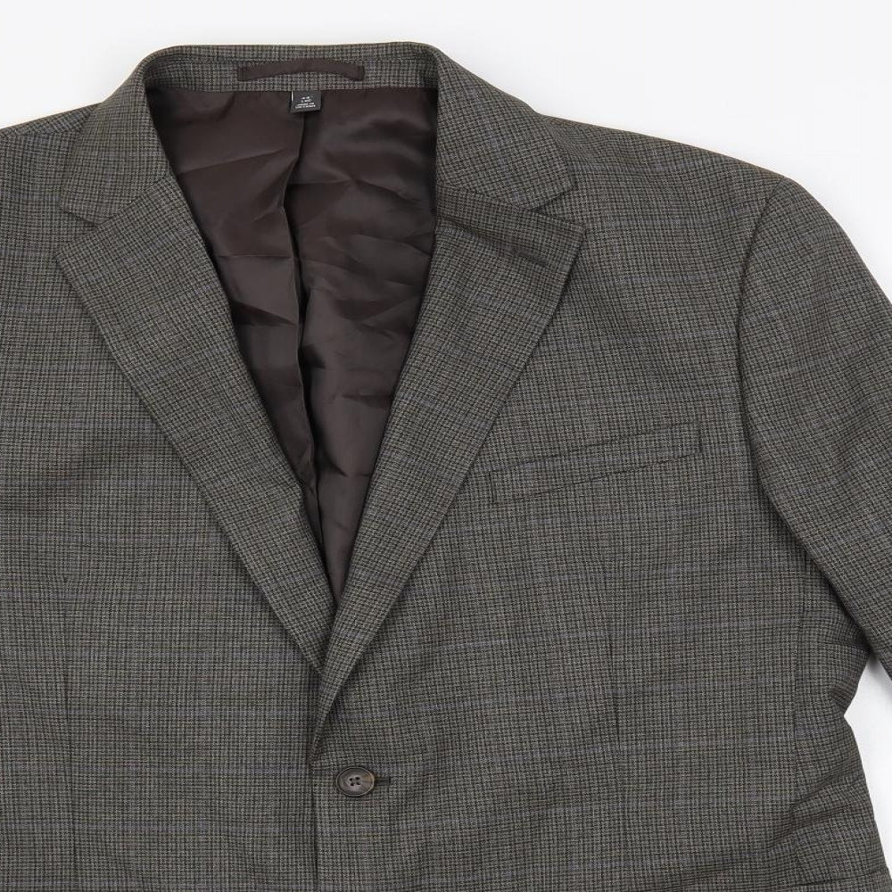 Mens UK Size 44 Marks and Spencer Regular Grey Suit Jacket