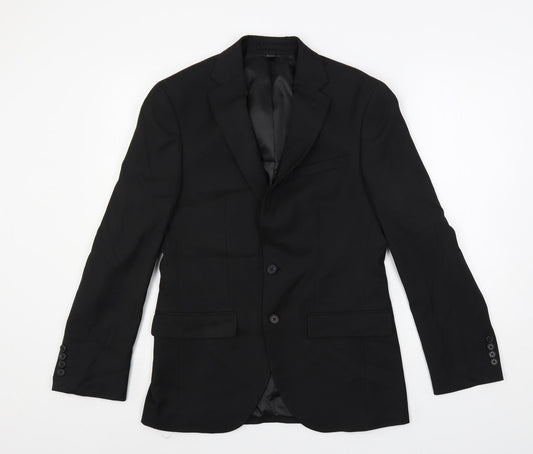 Mens UK Size 36 Marks and Spencer Regular Black Suit Jacket