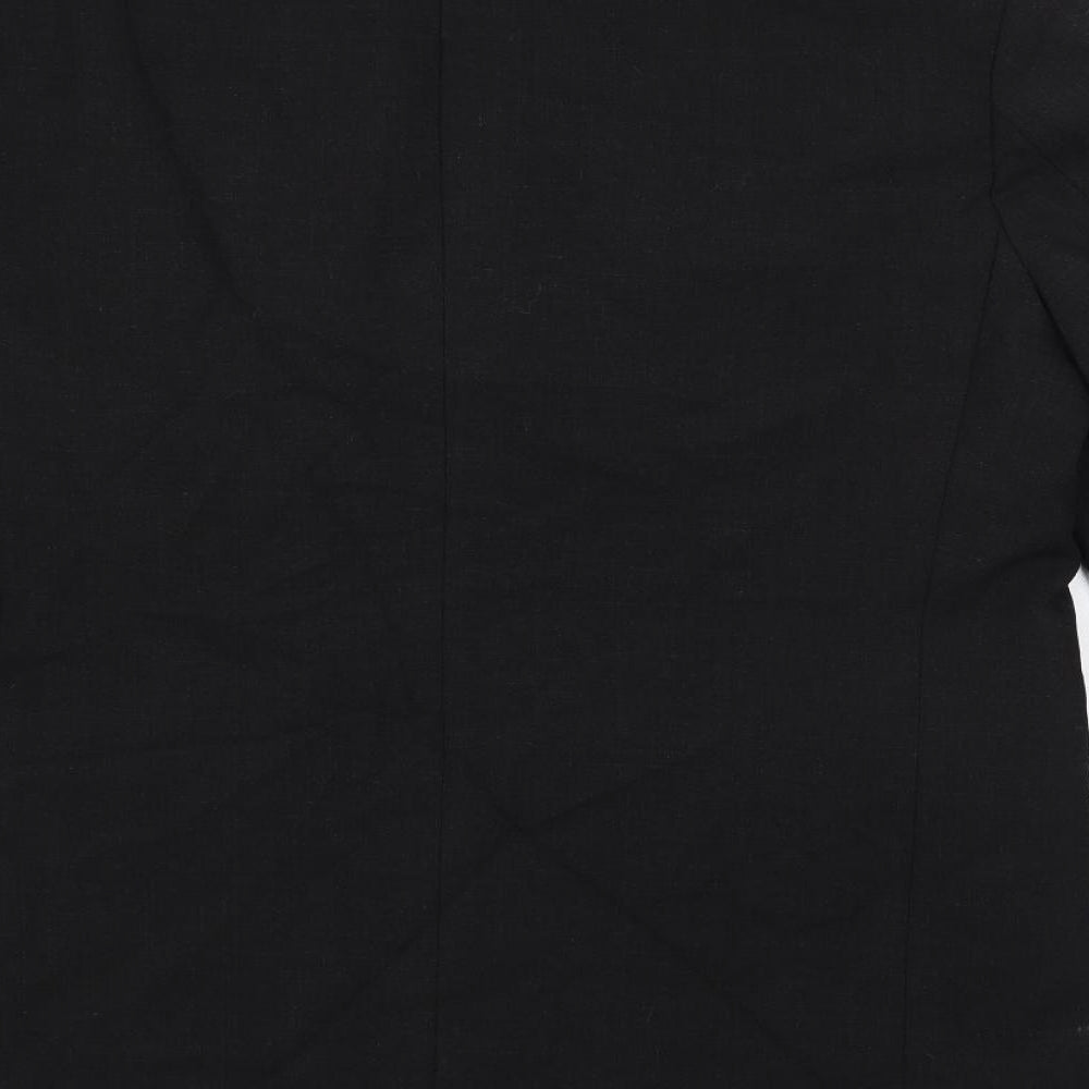 Mens UK Size 42 Marks and Spencer Regular Black Suit Jacket