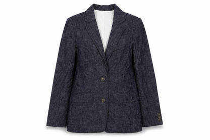 Marks & Spencer Womens Blue Jacket Blazer Size 8 Button