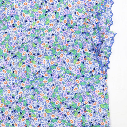 Womens UK Size 6 Marks and Spencer Multicoloured Basic Blouse