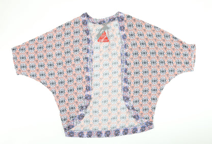 Womens UK Size M South Pink Kimono Blouse