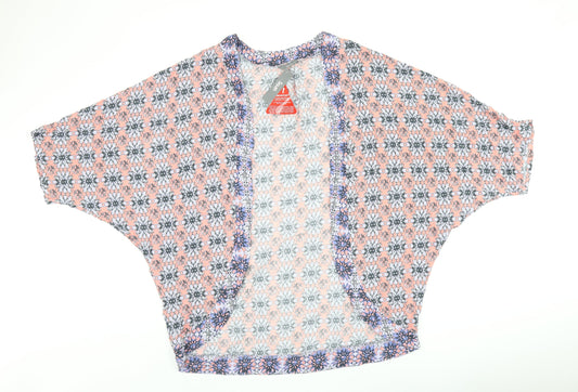 Womens UK Size M South Pink Kimono Blouse