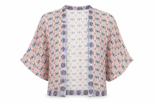 Womens UK Size M South Pink Kimono Blouse
