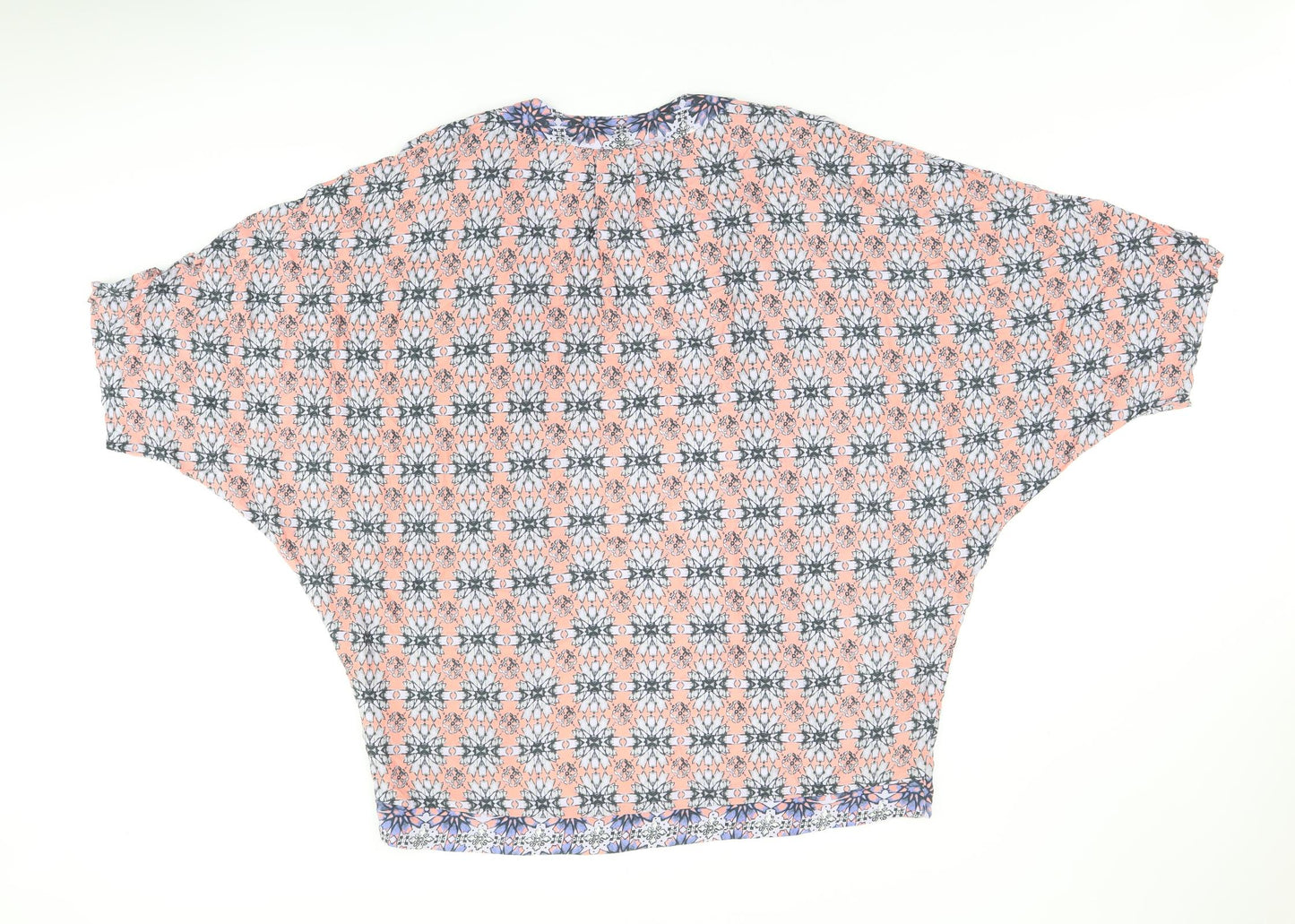 Womens UK Size M South Pink Kimono Blouse