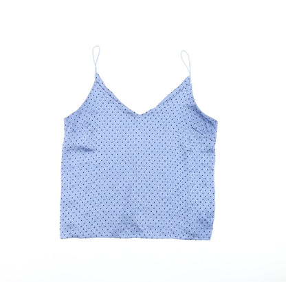 Womens UK Size 14 New Look Blue Camisole Tank