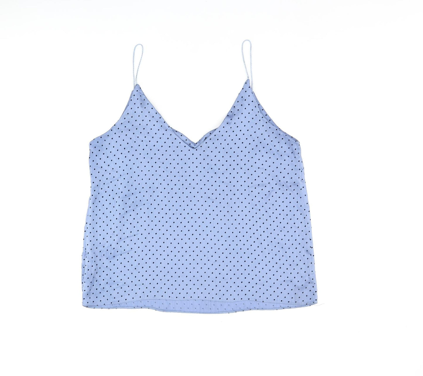 Womens UK Size 14 New Look Blue Camisole Tank