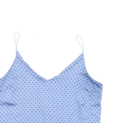 Womens UK Size 14 New Look Blue Camisole Tank