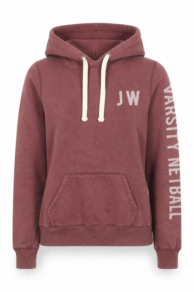 Womens UK Size 8 Jack Wills Brown Pullover Hoodie