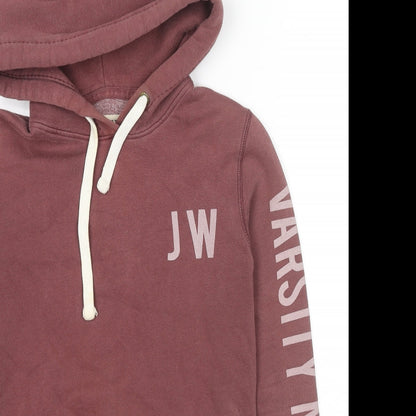 Womens UK Size 8 Jack Wills Brown Pullover Hoodie