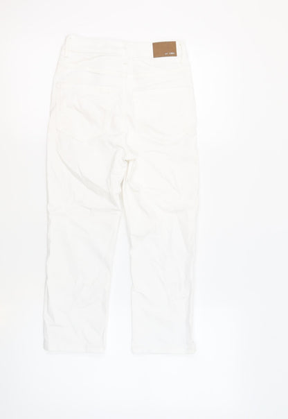 Womens UK Size 6 Marks and Spencer Regular Fit Skinny White Jeans