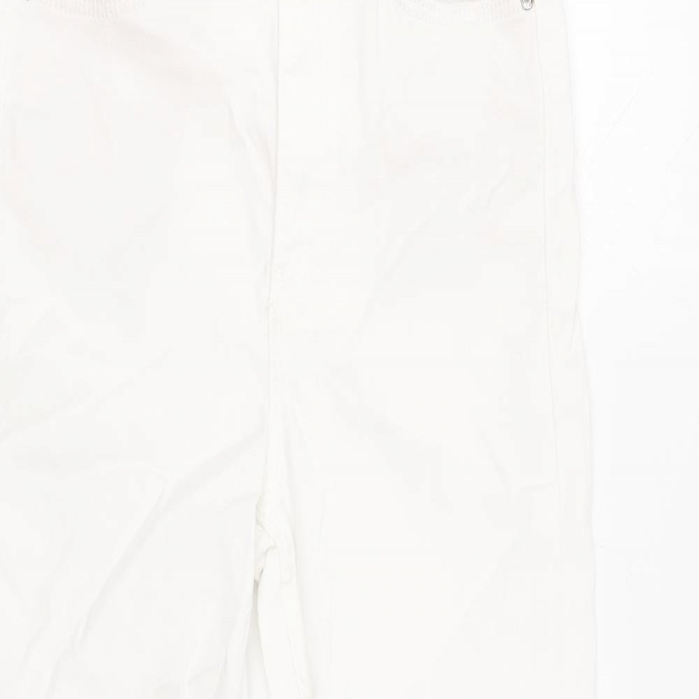 Womens UK Size 6 Marks and Spencer Regular Fit Skinny White Jeans
