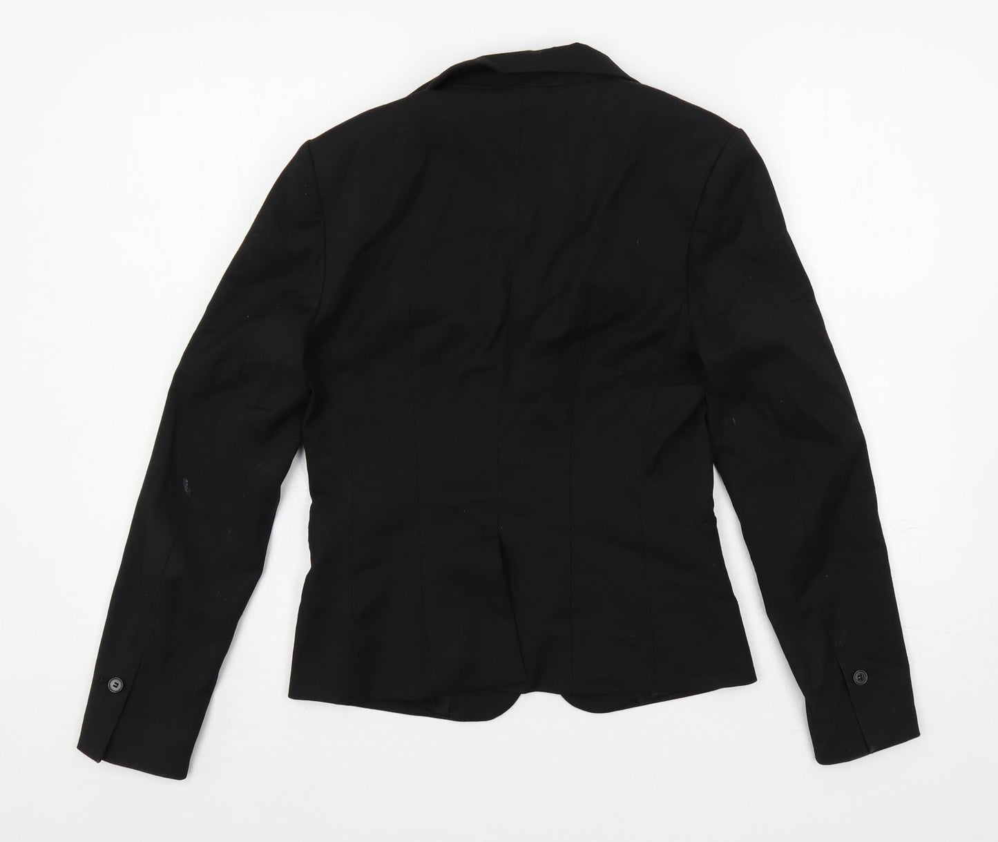 Womens UK Size 8 H&M Black Jacket