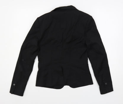 Womens UK Size 8 H&M Black Jacket