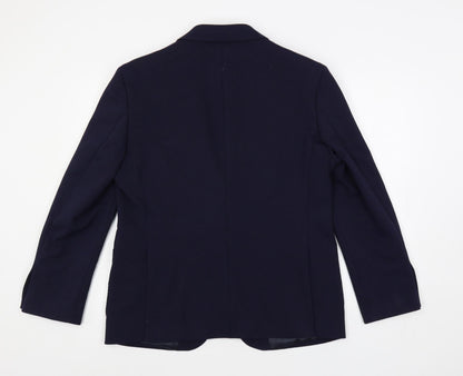 Mens UK Size 40 Marks and Spencer Regular Blue Suit Jacket