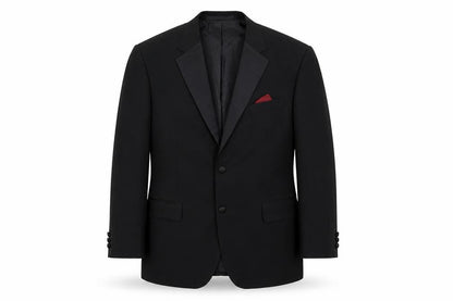 Mens UK Size 40 Marks and Spencer Regular Black Suit Tuxedo