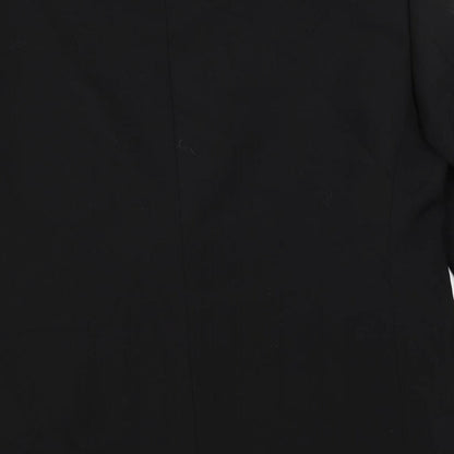 Mens UK Size 40 Marks and Spencer Regular Black Suit Tuxedo