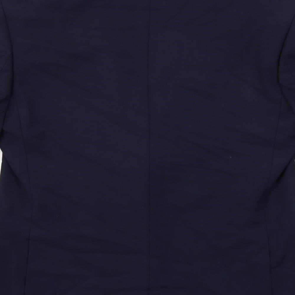 Mens UK Size 38 Marks and Spencer Regular Blue Suit Jacket