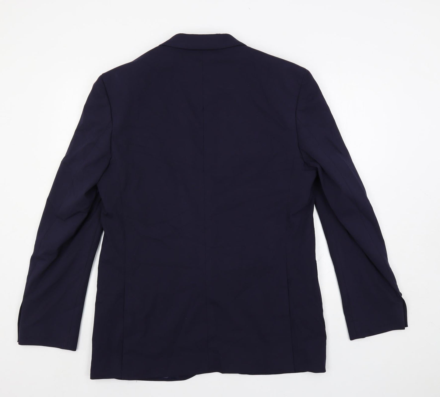 Mens UK Size 42 Marks and Spencer Regular Blue Suit Jacket