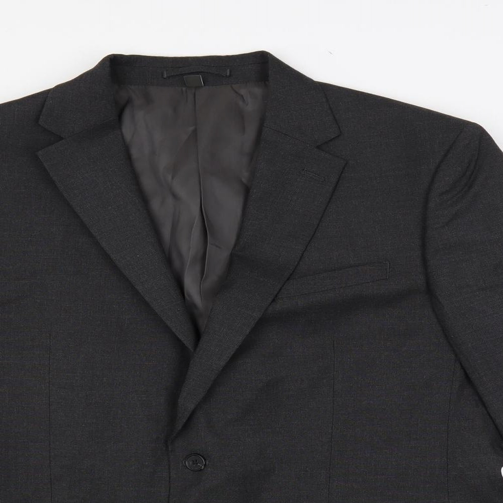 Mens UK Size 44 Marks and Spencer Regular Grey Suit Jacket