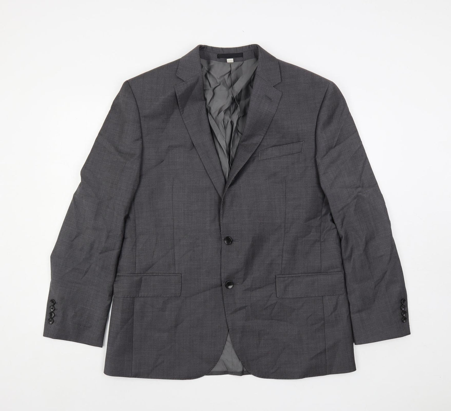 Mens UK Size 42 Marks and Spencer Regular Grey Suit Jacket