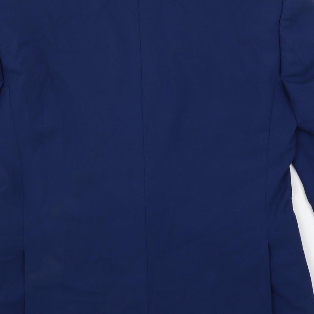 Mens UK Size 36 Marks and Spencer Regular Blue Suit Jacket