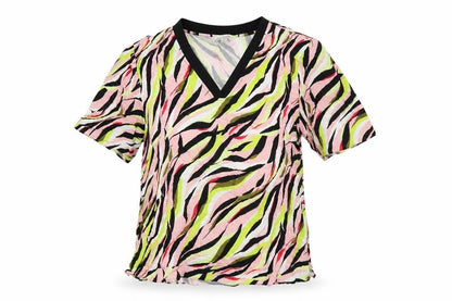 Womens UK Size 10 Marks and Spencer Multicoloured Basic Blouse