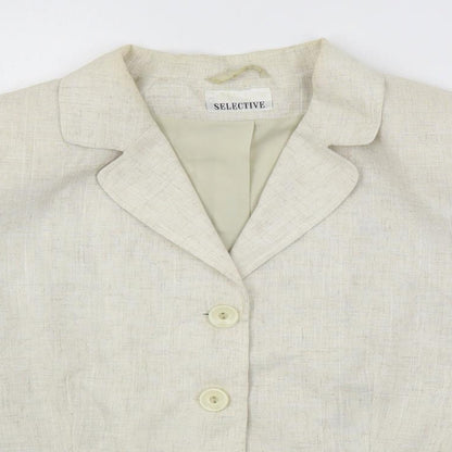 Womens UK Size 18 Selective Beige Jacket