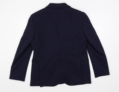 Mens UK Size 40 Marks and Spencer Regular Blue Suit Jacket