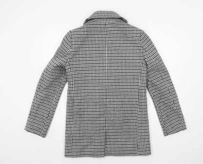 Womens UK Size 6 Marks and Spencer Grey Pea Coat