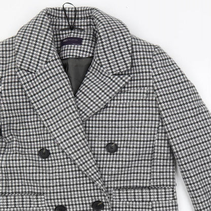 Womens UK Size 6 Marks and Spencer Grey Pea Coat