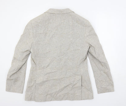 Mens UK Size 40 Marks and Spencer Regular Beige Suit Jacket