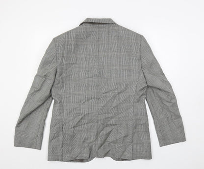 Mens UK Size 40 Marks and Spencer Regular Grey Suit Jacket