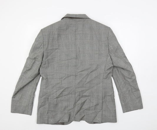 Mens UK Size 40 Marks and Spencer Regular Grey Suit Jacket