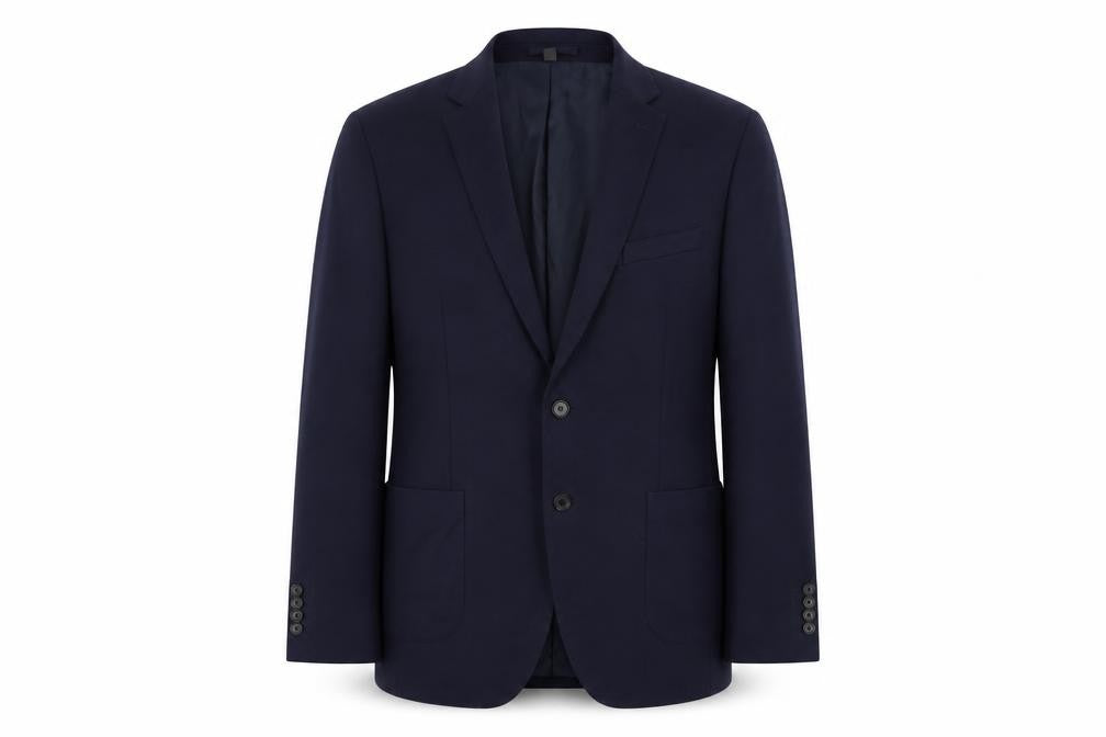Mens UK Size 44 Marks and Spencer Regular Blue Suit Jacket