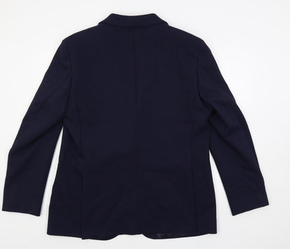 Mens UK Size 44 Marks and Spencer Regular Blue Suit Jacket