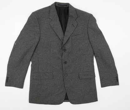 Mens UK Size 40 Canda Regular Grey Suit Jacket