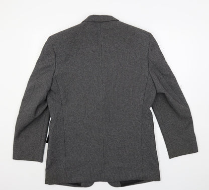 Mens UK Size 40 Canda Regular Grey Suit Jacket