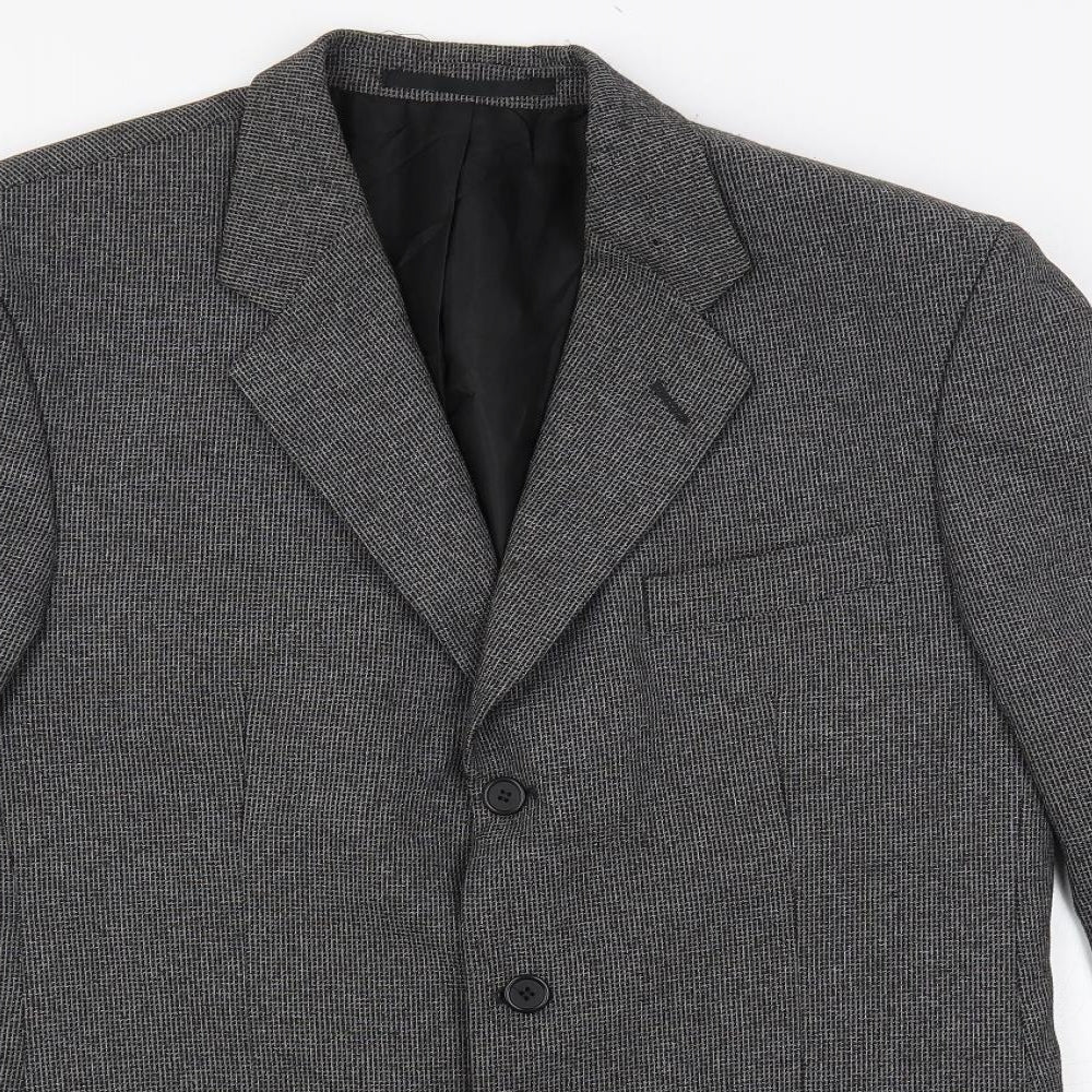 Mens UK Size 40 Canda Regular Grey Suit Jacket