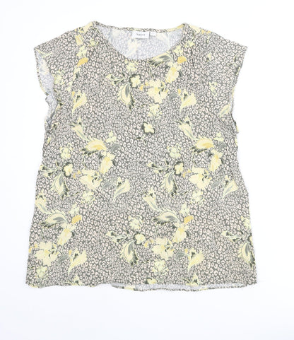 Womens UK Size L Saint Tropez Clothing Multicoloured Basic Blouse