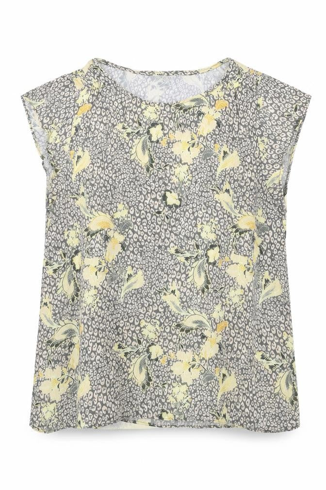 Womens UK Size L Saint Tropez Clothing Multicoloured Basic Blouse