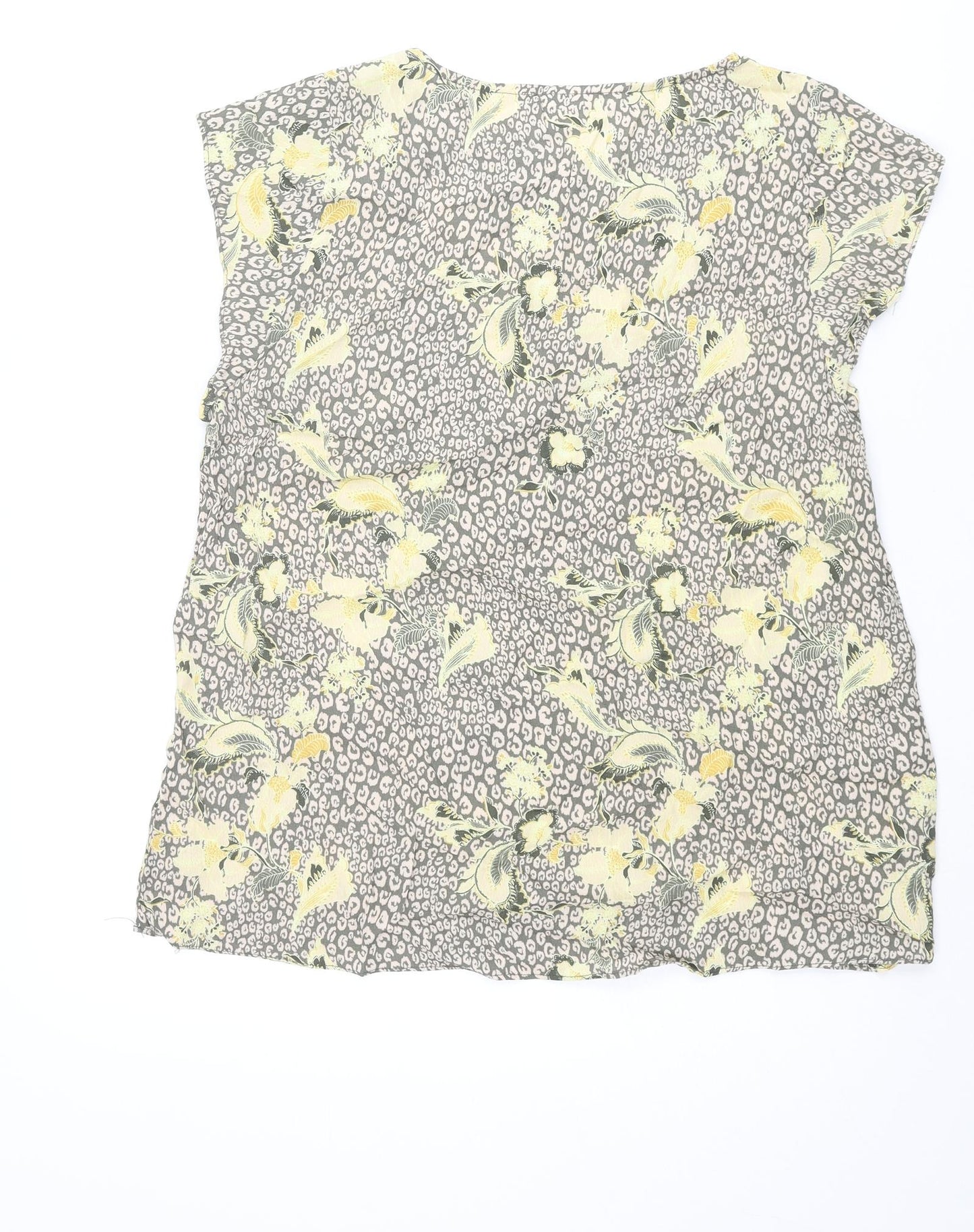 Womens UK Size L Saint Tropez Clothing Multicoloured Basic Blouse