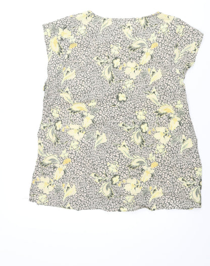 Womens UK Size L Saint Tropez Clothing Multicoloured Basic Blouse