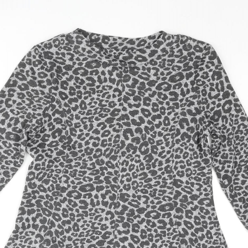 Womens UK Size 12 Marks and Grey Pullover Jumper