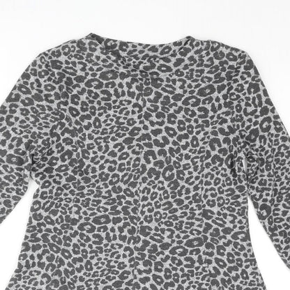Womens UK Size 12 Marks and Grey Pullover Jumper