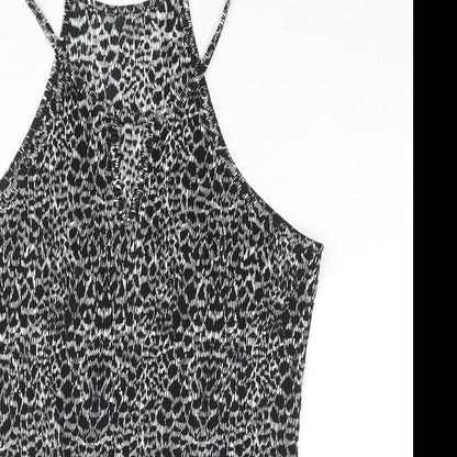 Womens UK Size 14 NEXT Black Camisole Blouse