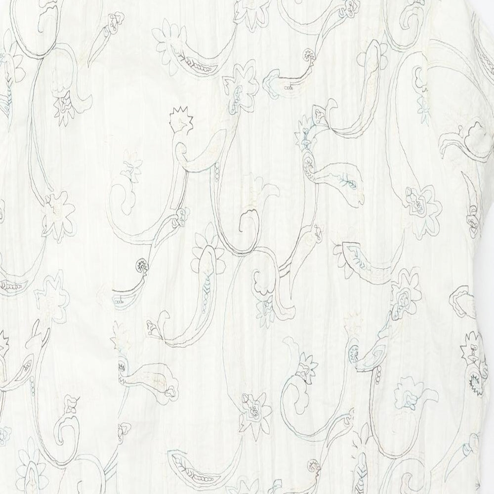 Womens UK Size 18 BHS Ivory Basic Blouse