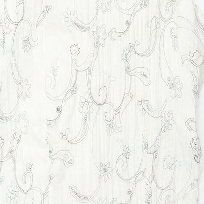 Womens UK Size 18 BHS Ivory Basic Blouse
